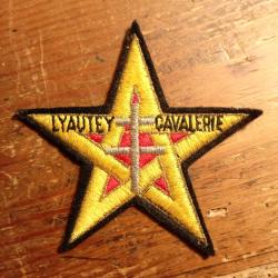 Militaria, insigne de bras du 1er R&eacute;giment de Spahis Marocains.