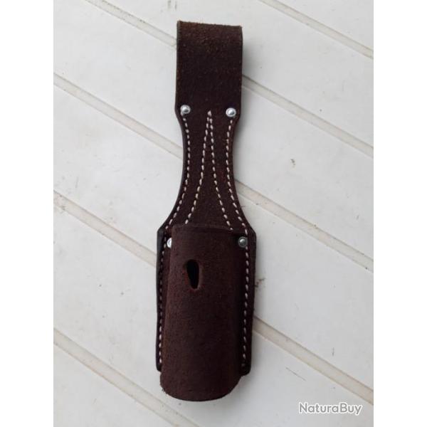 PORTE- FOURREAU CUIR POUR BA�ONNETTE G 98 WWI
