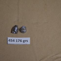 Ogives 454/176 grs rechargement revolver colt/remington poudre noire