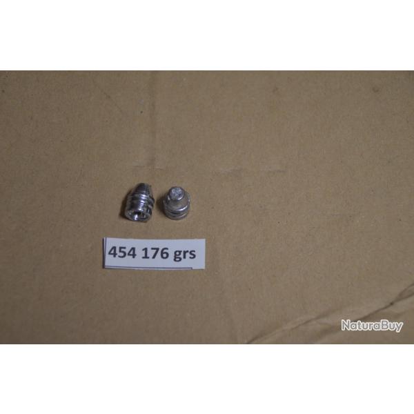 Ogives 454/176 grs rechargement revolver colt/remington poudre noire