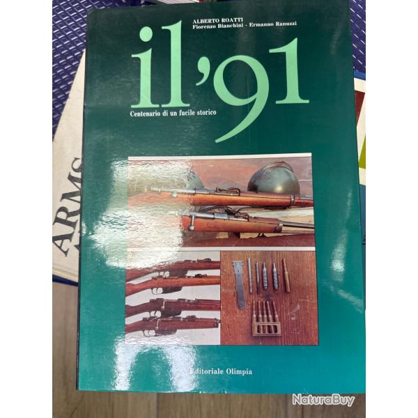 livre IL  91 alberto roatti.  sur le fusil italien 1891