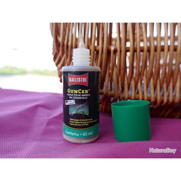 Huile GUNCER 65 ml pour armes sp�ciale condition extreme!