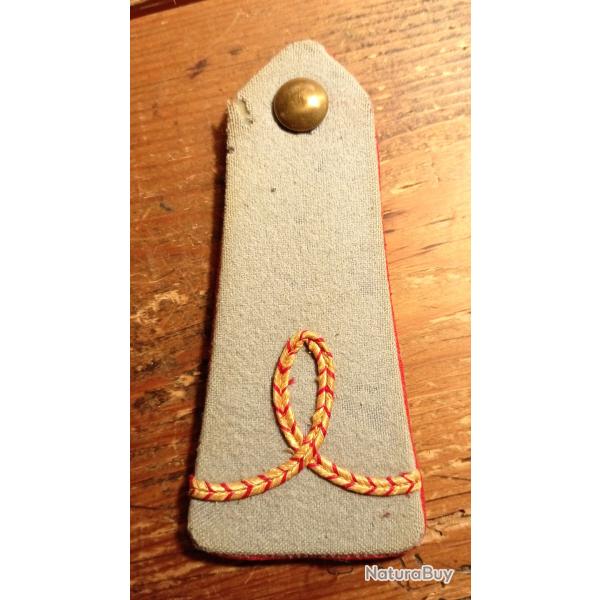 MILITARIA, �paulette des Ecoles Sp�ciales Militaires de St Cyr, aspirant, 1950-1980.