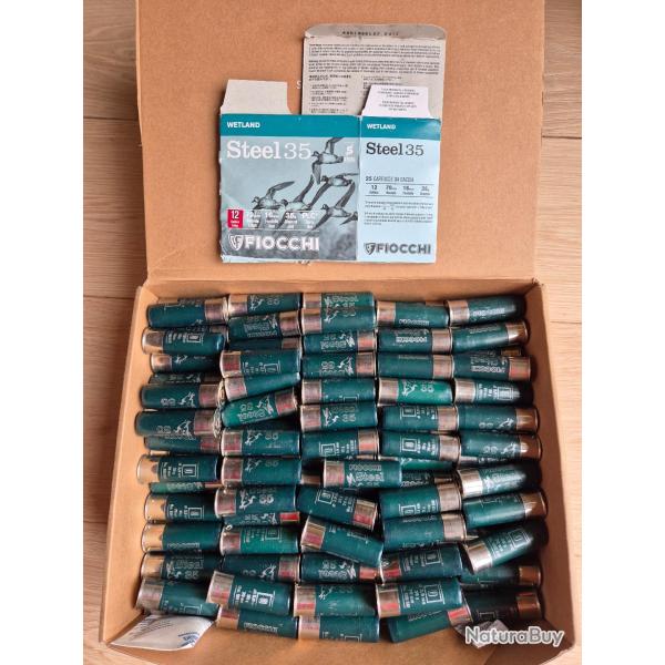 Cartouches ACIER FIOCCHI 35 Grammes N�0 Lot de 228 cartouches