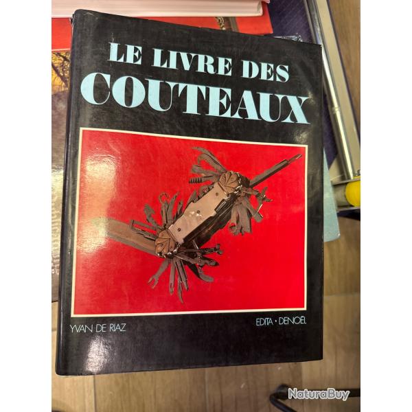 le livre des couteaux yvan de riaz