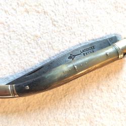 Vieux canif couteau Laguiole 13 G.David corne