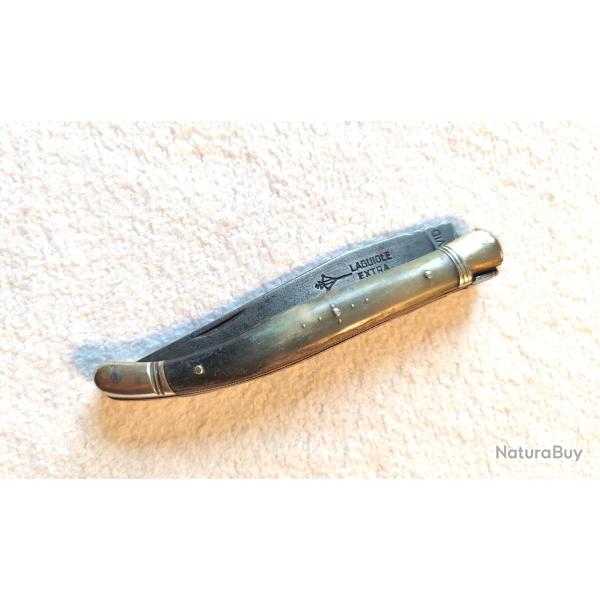Vieux canif couteau Laguiole 13 G.David corne