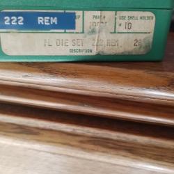 JEUX D'OUTILS RCBS EN 222 REMINGTON