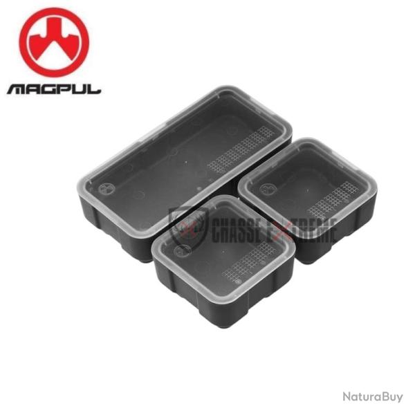 Bo�tes de Rangement MAGPUL Daka Bins 2x4 et 2x2 Noir
