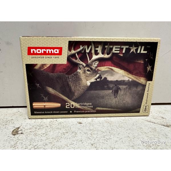 X20 balles Norma WHITETAIL cal.8x57js 196gr 12,7g