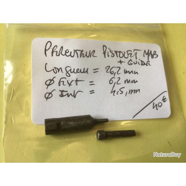 VENDU PAR LE-CUIRASSIER PERCUTEUR +GUIDE DE PISTOLET MAB 7,65 MM