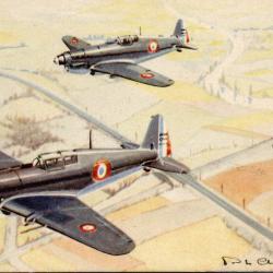 Carte postale Morane 406 - N&deg;9003