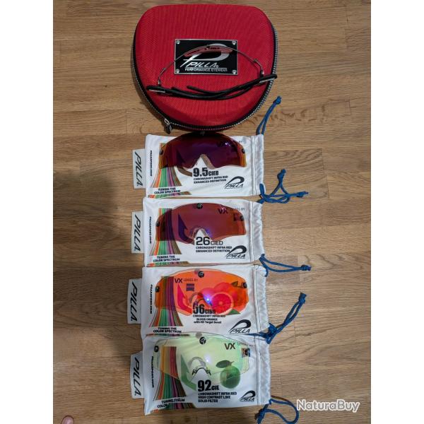 Kit pilla panther x6 no post 4 masques �tat neuf