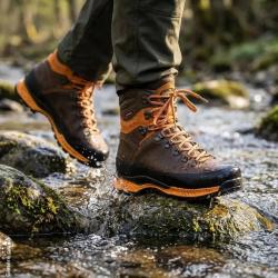 Chaussures Meindl Island MFS Rock orange et marron 41