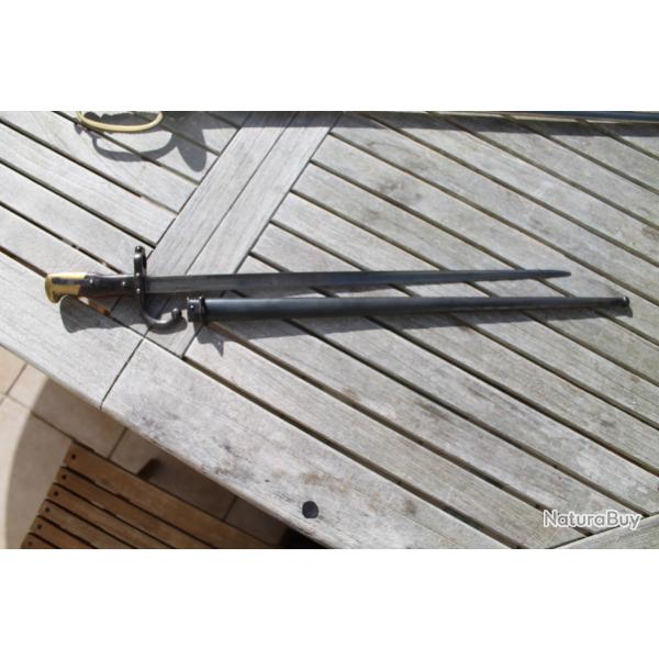 baionnette Gras mod�le 1874 de Marine