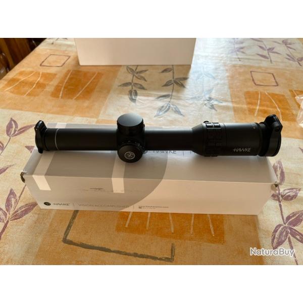 Lunette de battue Hawke Frontier 30 - 1-6X24 - L4A Dot