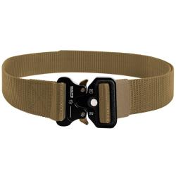 Ceinture Tactique Blackfire No. 9 37mm Polyester Boucle Style Cobra Ajustable Coyote EDC