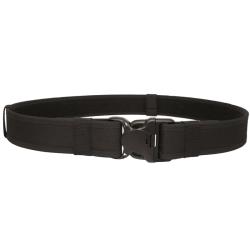 Ceinturon Tactique Mil-Tec Security 50mm Polyester Boucle 3 Points Ajustable Noir