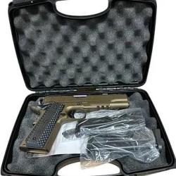 Wahoo ! Schmeisser - Pistolet 1911 Cal .45 ACP Bronze HUGO - SHP45B