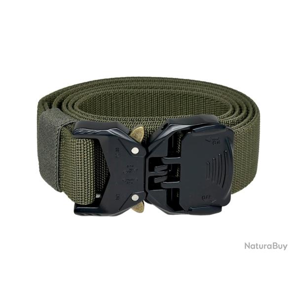 Ceinture Tactique Texar 37mm Polypropyl�ne Boucle M�tal Olive