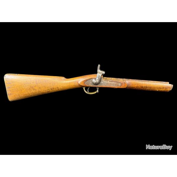 BOIS ET PLATINE COMPL�TE FUSIL ENFIELD A POUDRE NOIRE