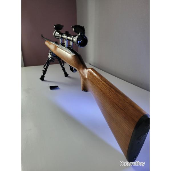 CARABINE WINCHESTER 490 AVEC LUNETTE ET BI-PIED SEMI-AUTO