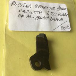 VENDU PAR LE-CUIRASSIER MARTEAU GAUCHE FUSIL SUPERPOS&Eacute; BERETTA S56 B ET BV DOUBLE D&Eacute;TENTE  CAL 12