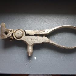 Rare Moule / Outil de rechargement pour Colt tardif Army Navy 38 LC avec canon en 0.357