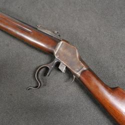 Rare Winchester 22 LR mod&egrave;le 1885 Musket type Winder , 22 Long rifle - Cat&eacute;gorie D avec son PV BNE