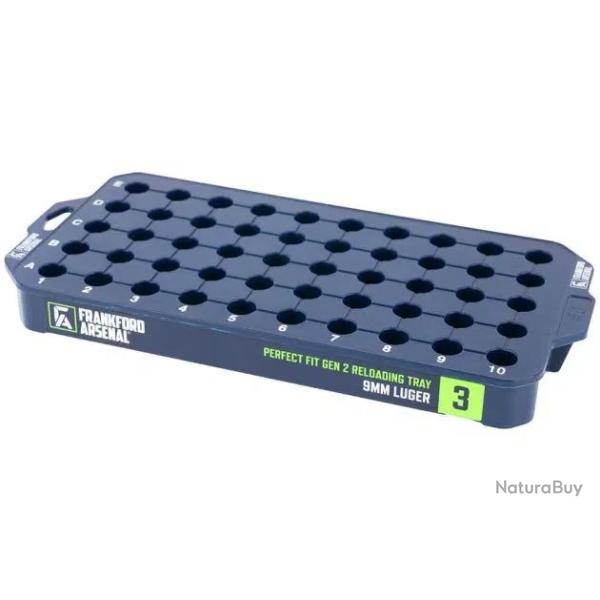 Plateaux de rechargement Frankford Arsenal - 9mm