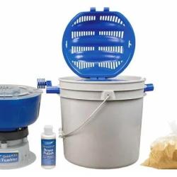 Polisseuse rotative de douilles Frankford Arsenal Quick-N-EZ avec nettoyeur de douilles vibratoire