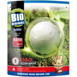 Billes Bio 0,23g Blanches G&G x4350