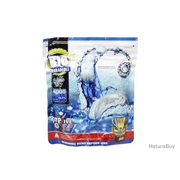 Billes Bio 0,25g Blanches G&G x4000