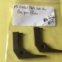 VENDU PAR LE-CUIRASSIER N&deg;2 PAIRE DE CHIENS FUSIL MAS CAL 12