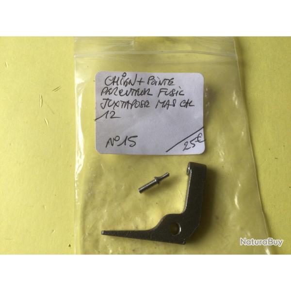 VENDU PAR LE-CUIRASSIER N�15 CHIEN + POINT� FUSIL MAS CAL 12
