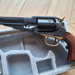 REVOLVER PIETTA 1858 REMINGTON NEW MODEL ARMY SHERIFF ACIER CROSSE QUADRILLEE