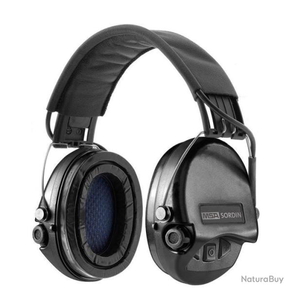 Wahoo ! Casque Actif MSA Supreme Pro Noir - MSA Sordin + Coussinets
