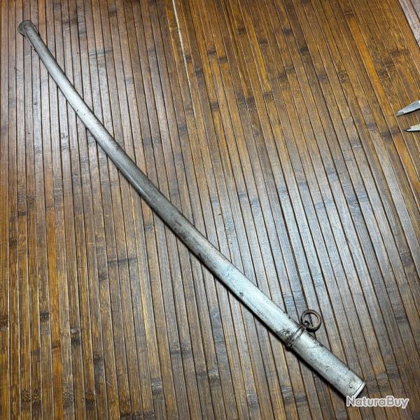 FOURREAU ACIER  DE SABRE XlX �ME