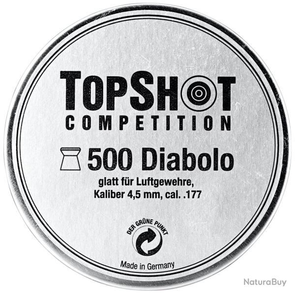 5 boites de 500 plombs 4,50mm Diabolos Lisse - Livraison gratuite