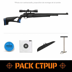 Wahoo ! Carabine &agrave; Plombs PCP Stoeger XM1 - Cal. 5.5 - Pack CTPUP