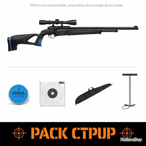 Wahoo ! Carabine � Plombs PCP Stoeger XM1 - Cal. 5.5 - Pack CTPUP