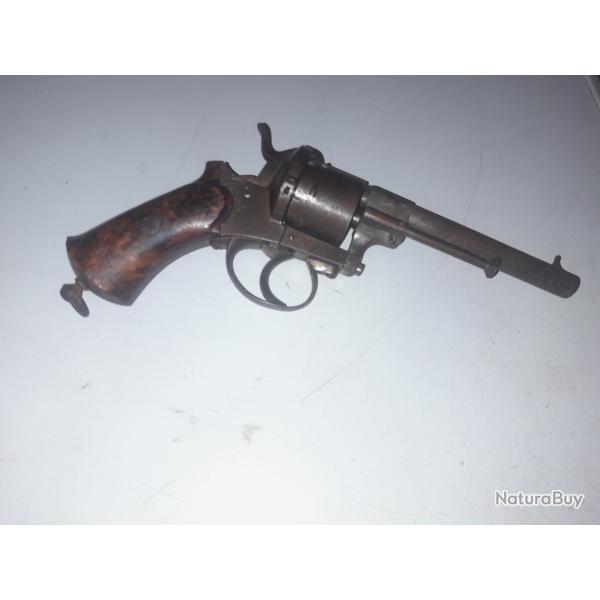 Revolver lefaucheux 9mm a broche