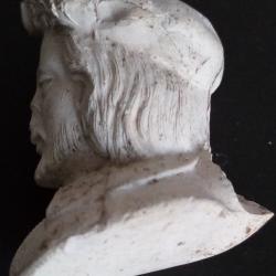 T&ecirc;te de pipe en terre pour collection, pi&egrave;ce rare
