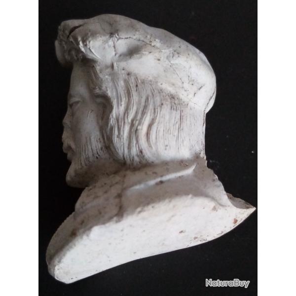 T�te de pipe en terre pour collection, pi�ce rare