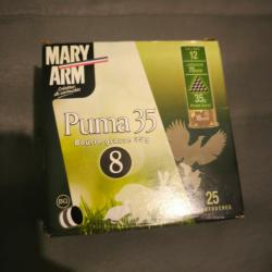 lot de deux boites de puma 36 plomb de 8