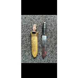 couteau plongeur scaphandrier plong&eacute;e 1920