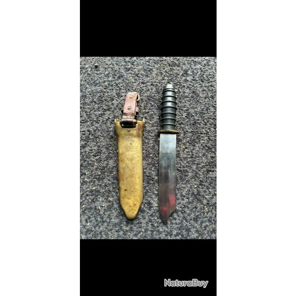 couteau plongeur scaphandrier plong�e 1920