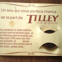 Canada 1 Cent 1981 1 Sou de chez Tilley Piece Dollar Dollars Cents
