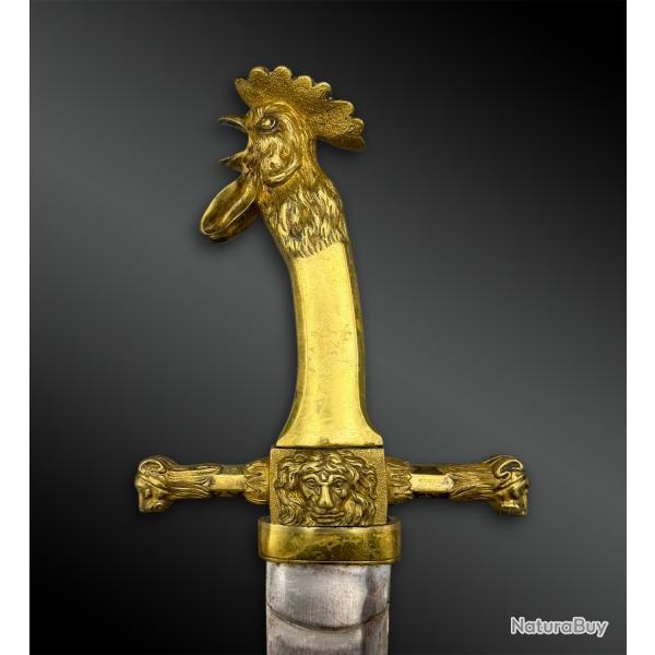 SABRE de SAPEUR � forte lame - France - Premier Empire / Apr�s 1810