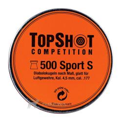 5 boites de 500 plombs .4,50mm, Diabolos Sport-S LG - Livraison gratuite